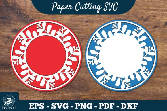 Floral Papercut Circle SVG Review