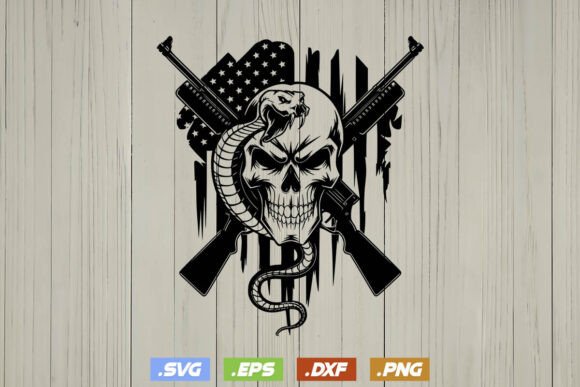 Floral Snake Skull Svg, Skull Clipart Svg