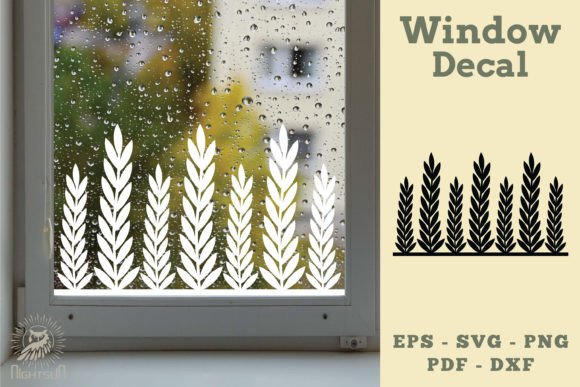 Floral Window Decal SVG 5 Review